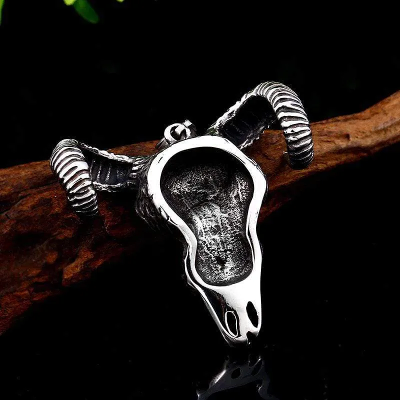 Gothic Cleat Totenkopf Halskette für Herren