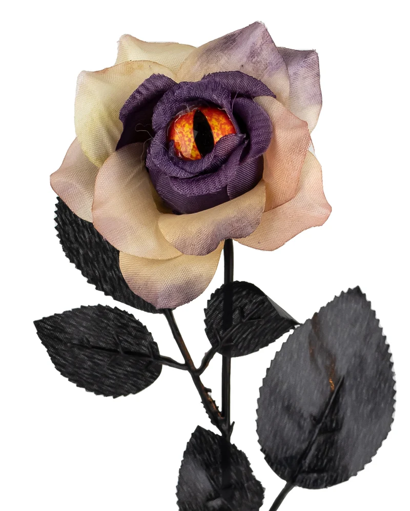 Verwelkende Rose mit Drachenauge 42cm