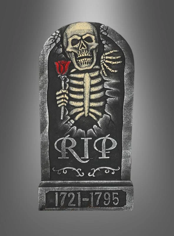 Gothic Grabstein Deko Halloween