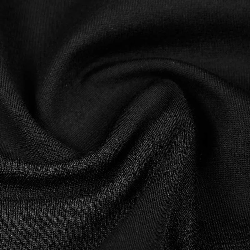 Damen Punk Neckholder Reißverschluss rückenfreie Weste