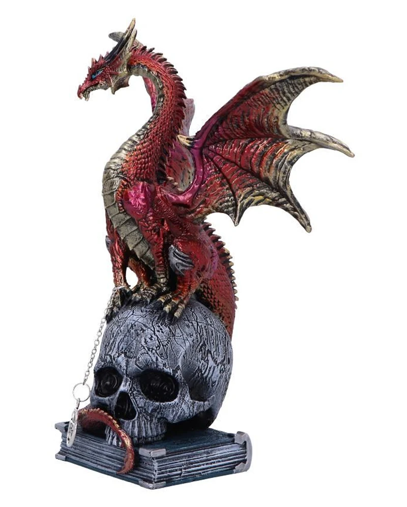 Fate of the World Dragon on Skull Figur 23cm
