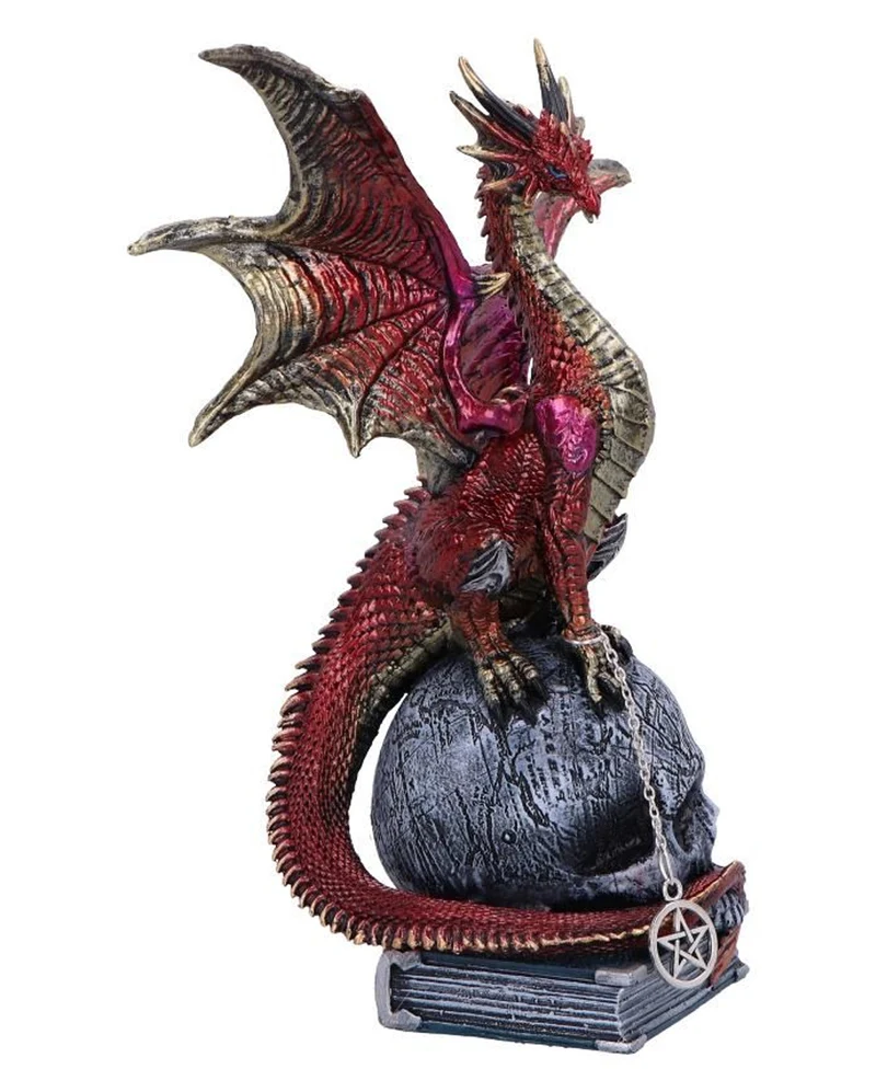 Fate of the World Dragon on Skull Figur 23cm