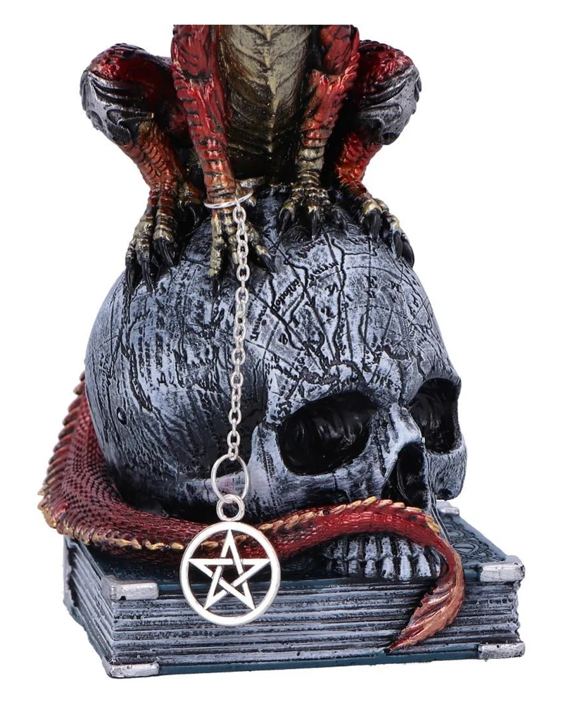 Fate of the World Dragon on Skull Figur 23cm