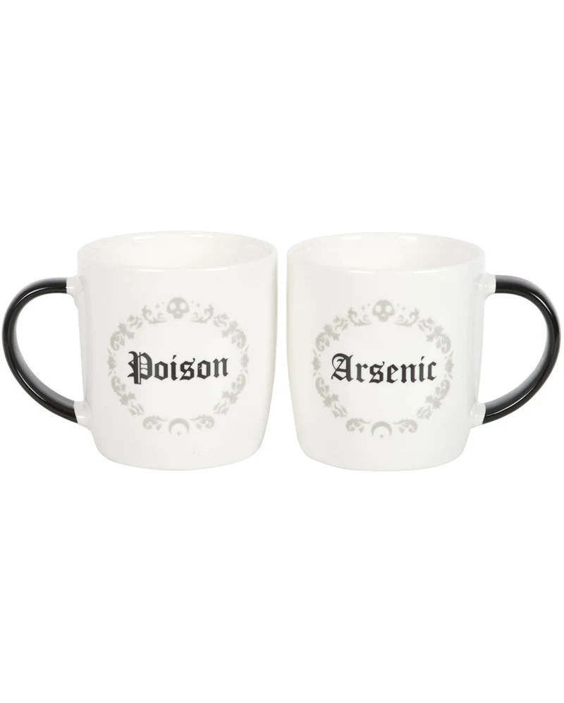 Poison & Arsenic Keramikbecher im 2er-Set
