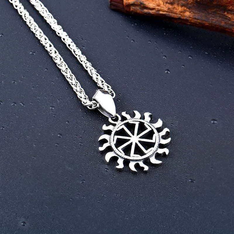 Punk Hollow Sun Halskette für Herren