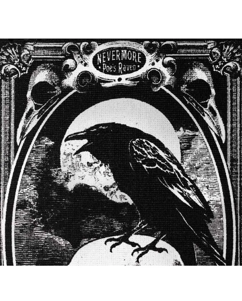 Poe's Raven Gothic Teppich 97x51cm