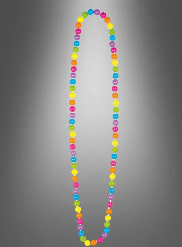 Bunte Perlenkette Regenbogen