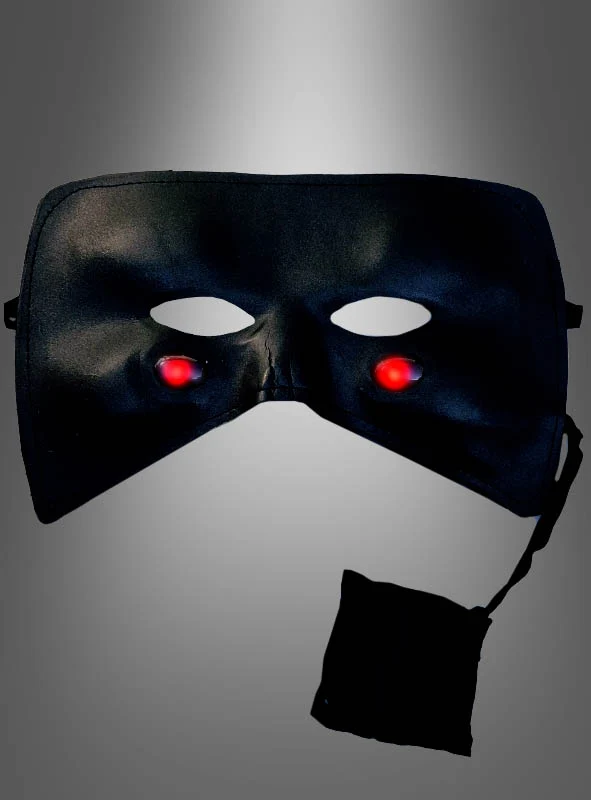 Gevatter Tod Kostüm mit LED Augen Herren