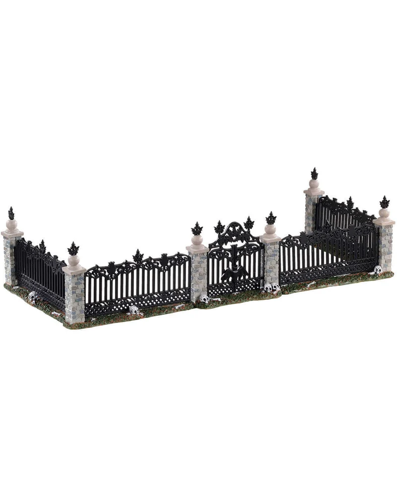 Lemax Spooky Town - Bat Fence Gate