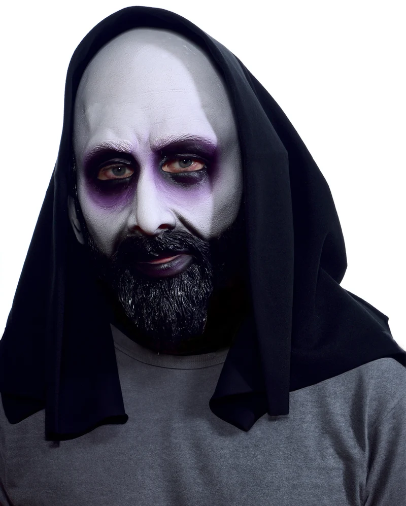 Verfluchter Unheiliger Geist Maske mit Kapuze