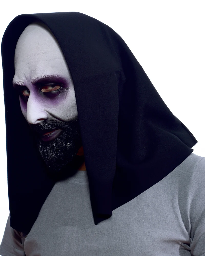 Verfluchter Unheiliger Geist Maske mit Kapuze