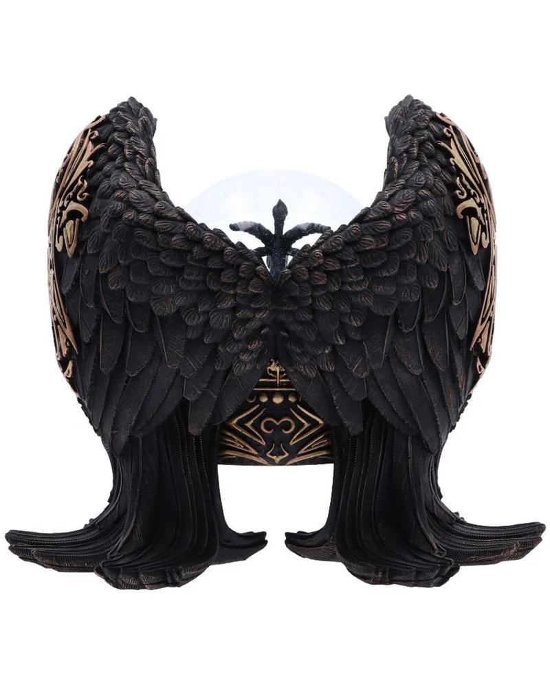Antike Baphomet Schneekugel 22,5cm