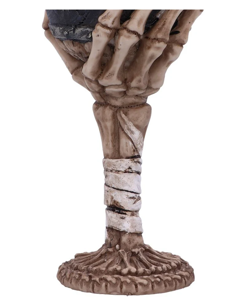 Skeletthand Kelch "Bitter Taste" 19cm
