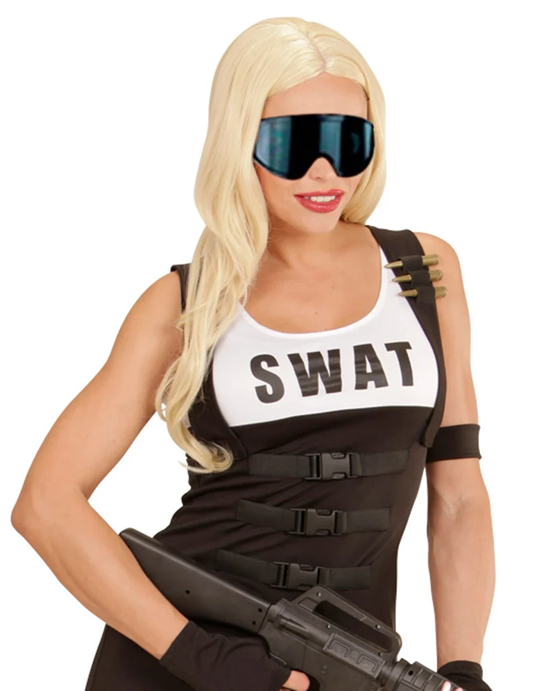 S.W.A.T. Brille als Kostümzubehör