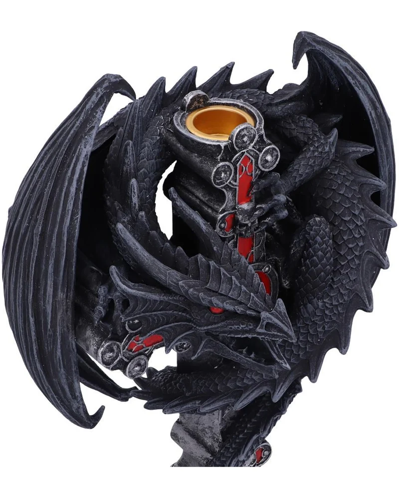 Gothic Guardian Kerzenständer 26,5cm