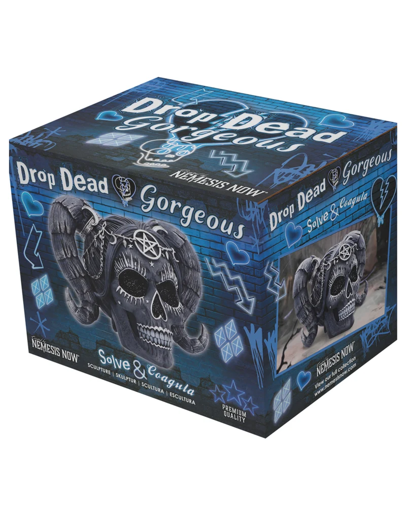 Drop Dead Gorgeous Harlequin Totenkopf 20,5cm