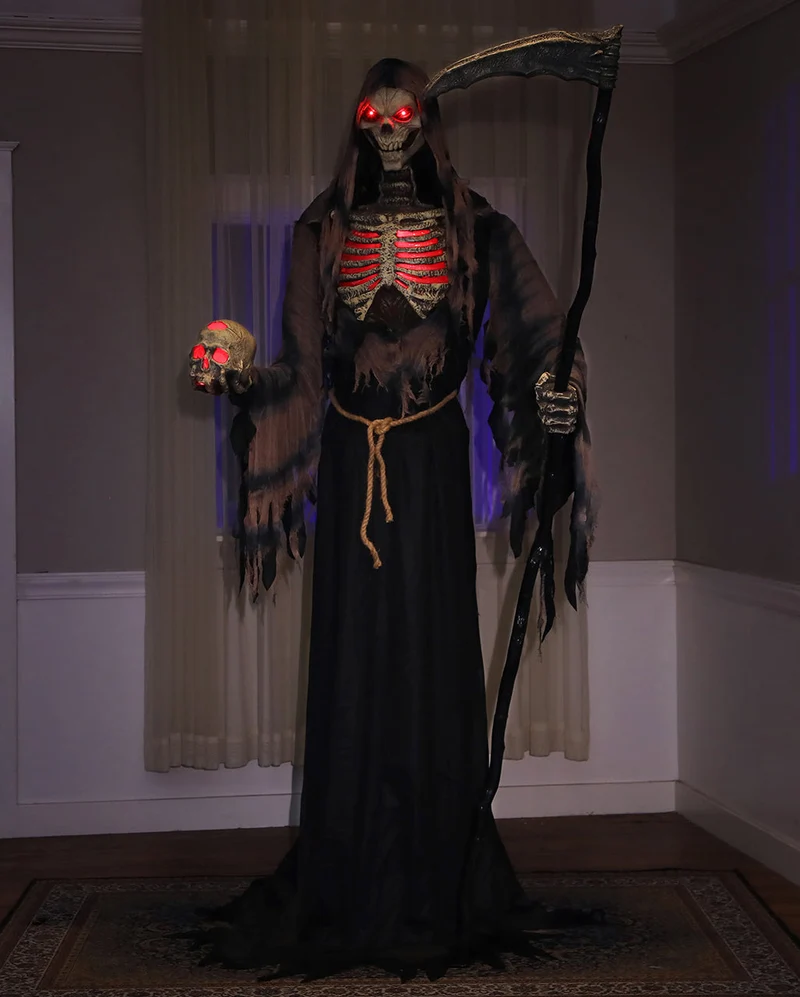 Furchteinflößender Sensenmann Halloween Animatronic 210cm