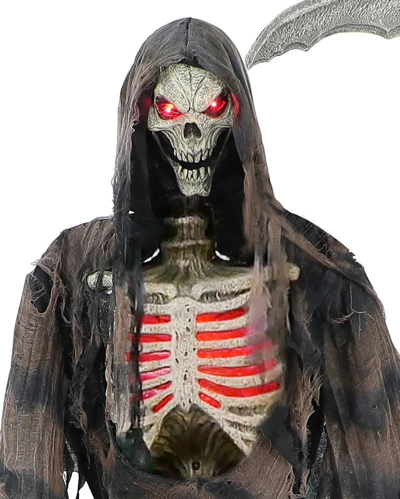 Furchteinflößender Sensenmann Halloween Animatronic 210cm
