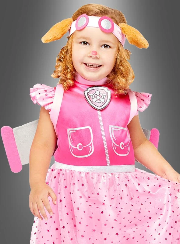 Skye Paw Patrol Kostüm für Mädchen deluxe