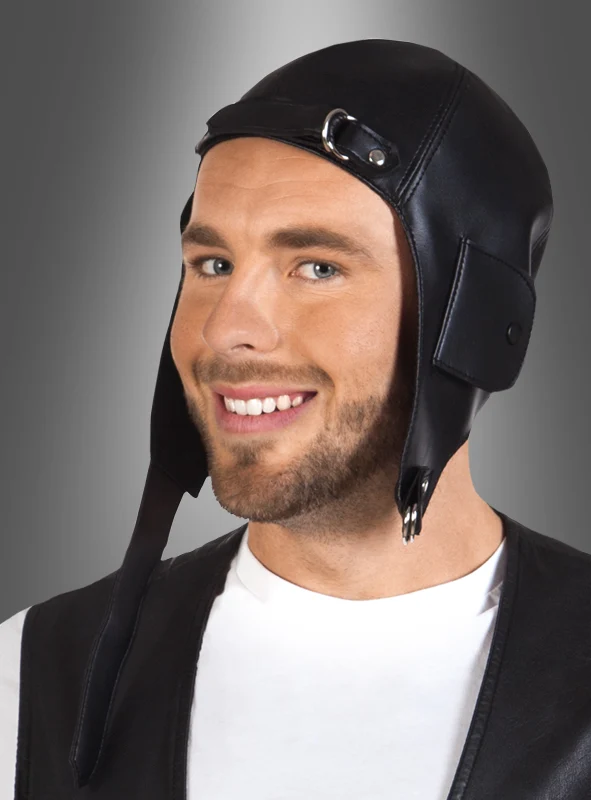Fliegerhaube Pilot für Erwachsene