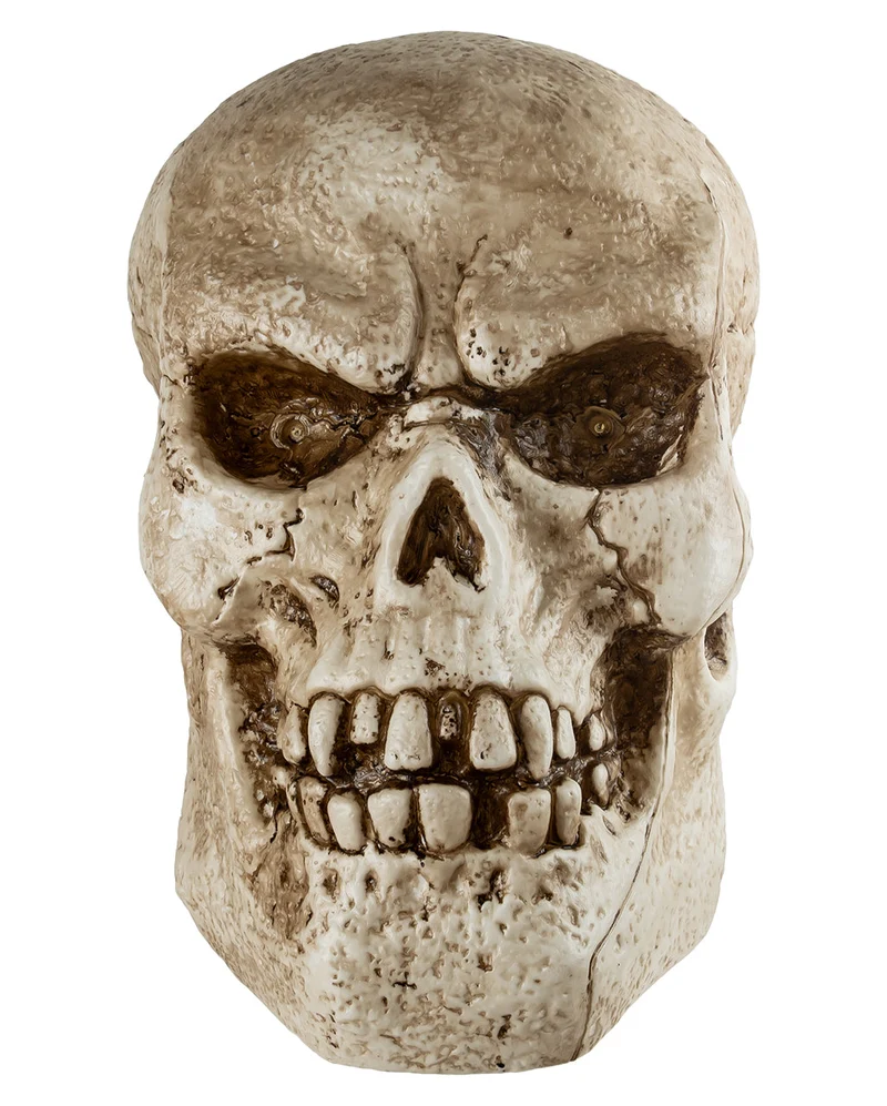 Gigantischer Totenkopf mit Licht & Sound 52cm