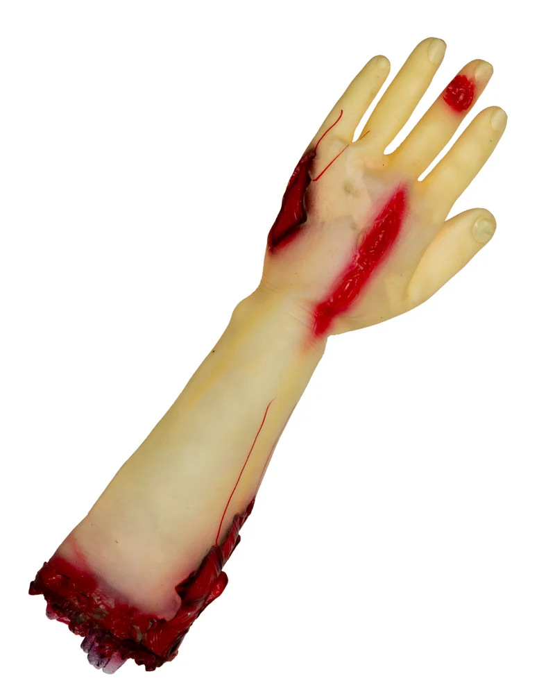 Serienkiller Arm mit Wunden Links 40cm