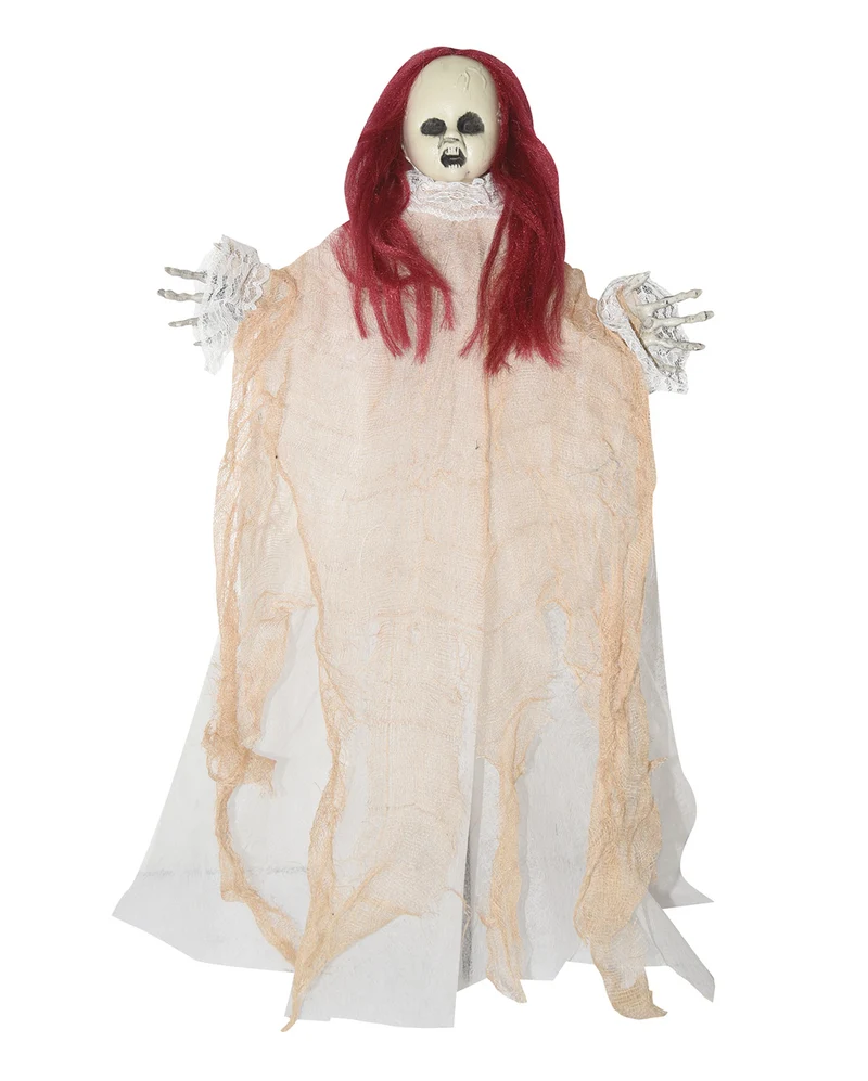 Spooky Geisterpuppe im Fetzengewand Hängefigur