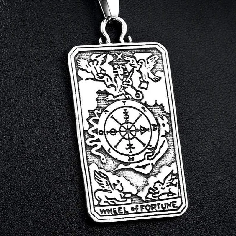 Punk-Tarot-Halsketten für Herren
