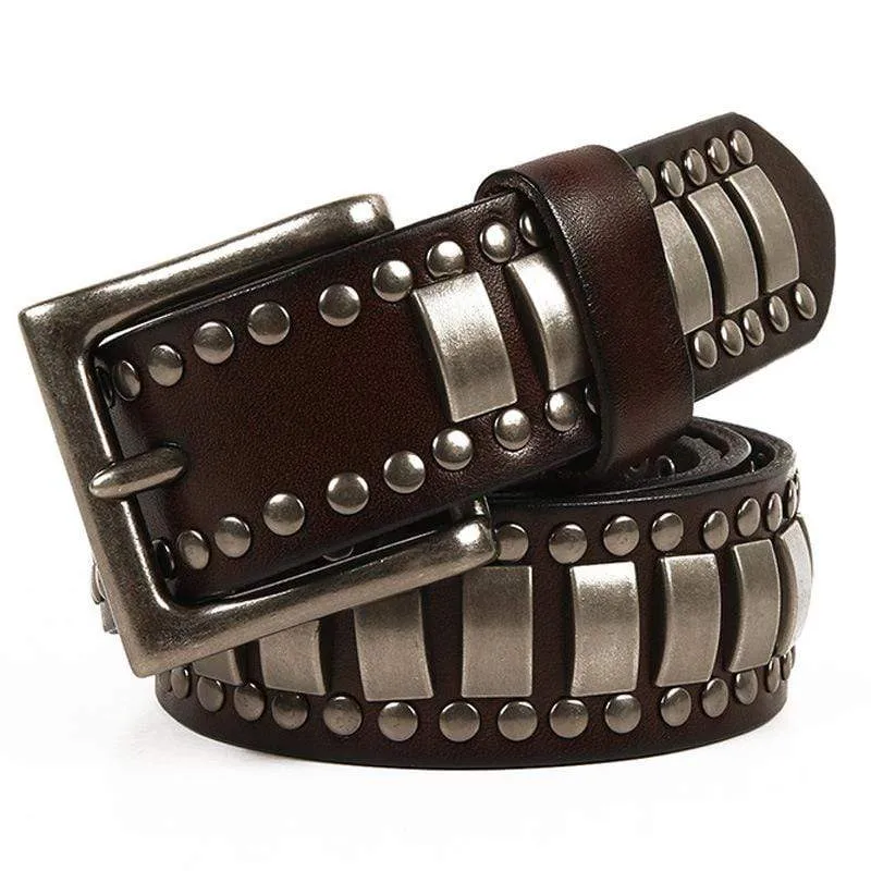 Gothic Multi-Nietgürtel für Herren