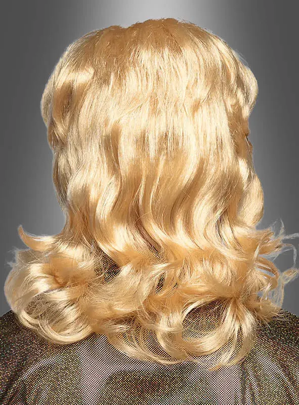 Blonde Perücke Barry mit Bart Barry