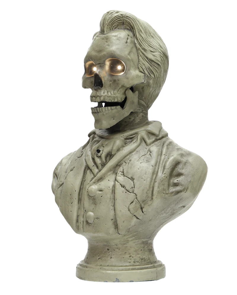 Lord Alastor Sprechende Skelett Büste 37cm