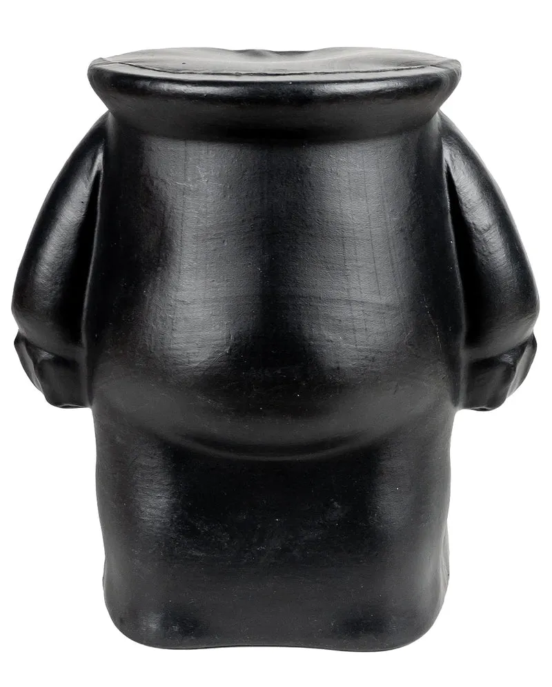 Liebenswerter Skelett Torso als Kürbis Ständer 27cm