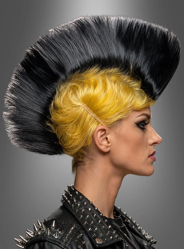 Bunte Punk Perücke Irokese