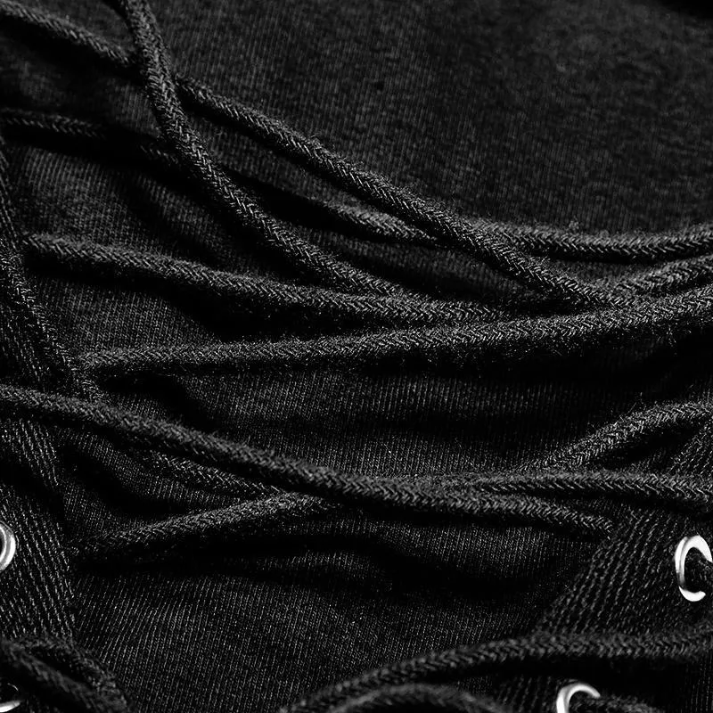 Herren Ripped Hole Kapuzenpullover