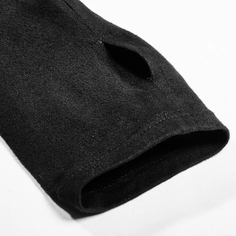 Herren Ripped Hole Kapuzenpullover