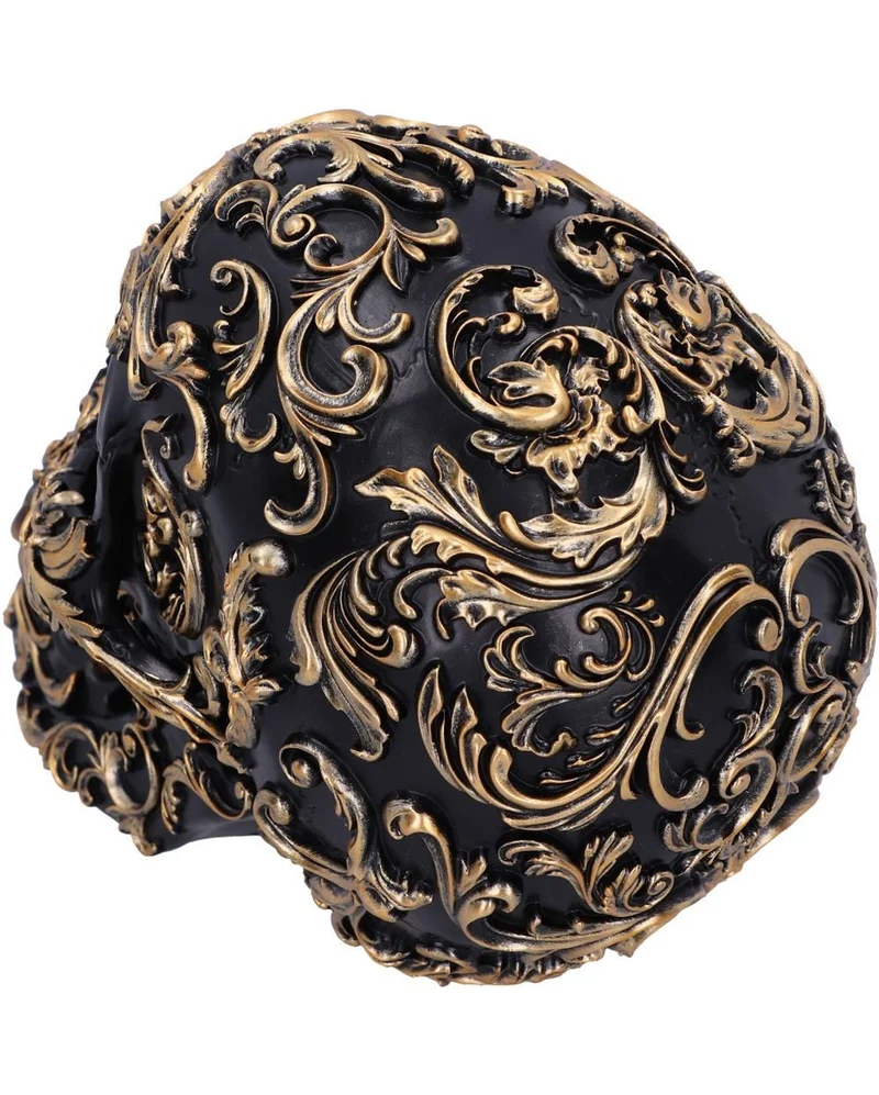 Renaissance Black & Gold Totenkopf 19cm