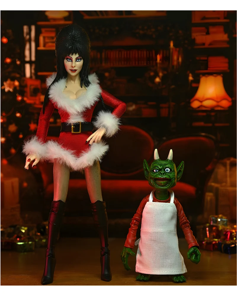 Elvira: Very Scary Xmas Elvira Actionfigur 20cm