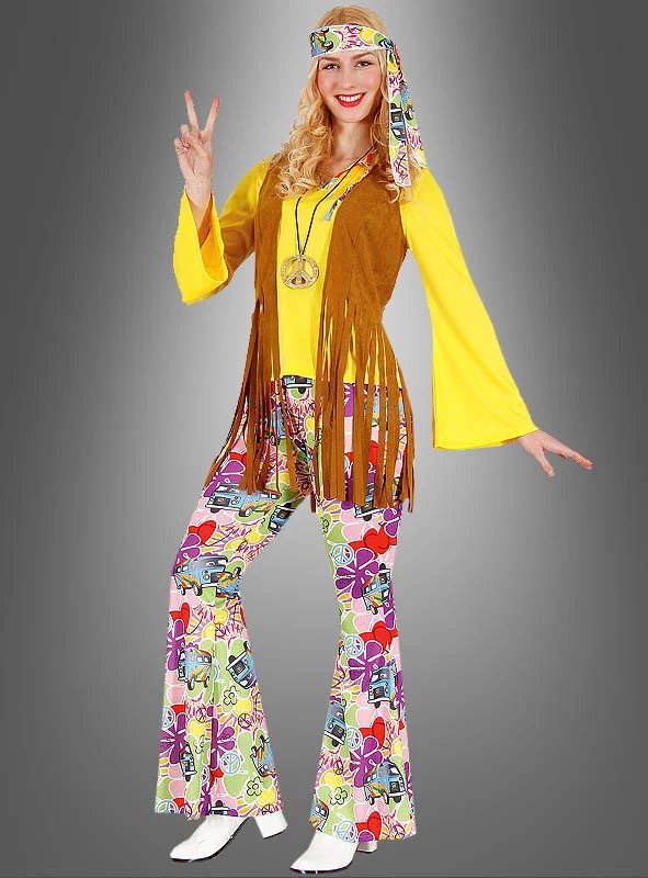 Hippie Look Bettina Damenkostüm