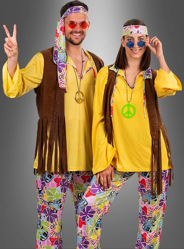 70er Jahre Hippie Bernd Herrenkostüm