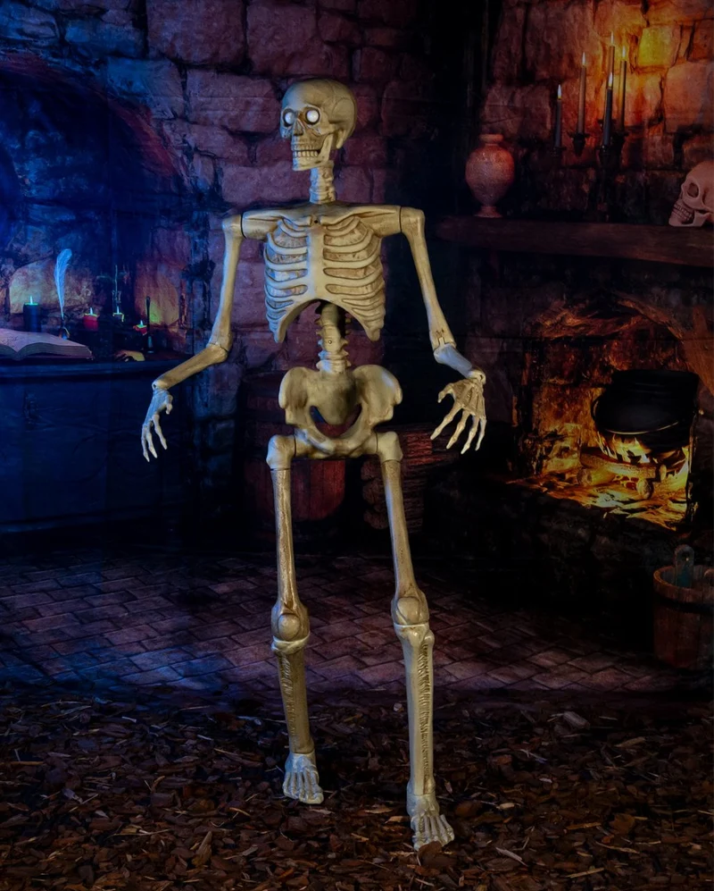 Scary Skelett Halloween Animatronic 150cm