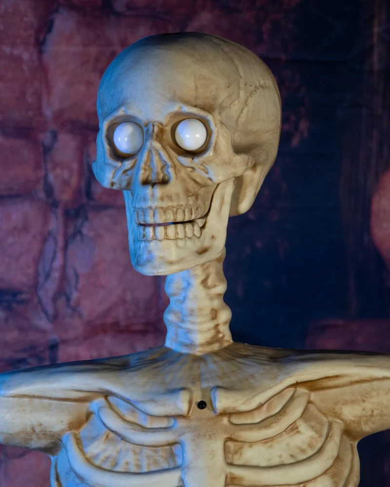 Scary Skelett Halloween Animatronic 150cm