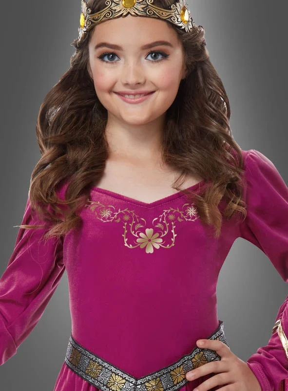 Mittelalterkleid Rose Prinzessin Kostüm
