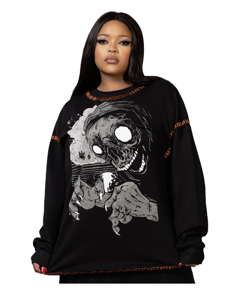 KILLSTAR Fatality Oversized Pullover
