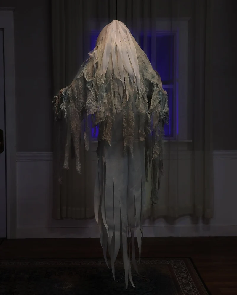 Screaming Ghost Hängefigur mit Licht & Sound 150cm