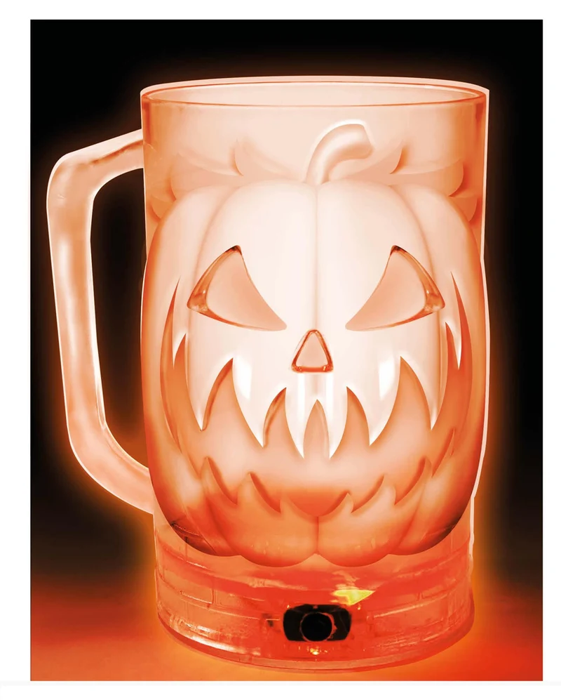 Scary Kürbis LED Bierkrug