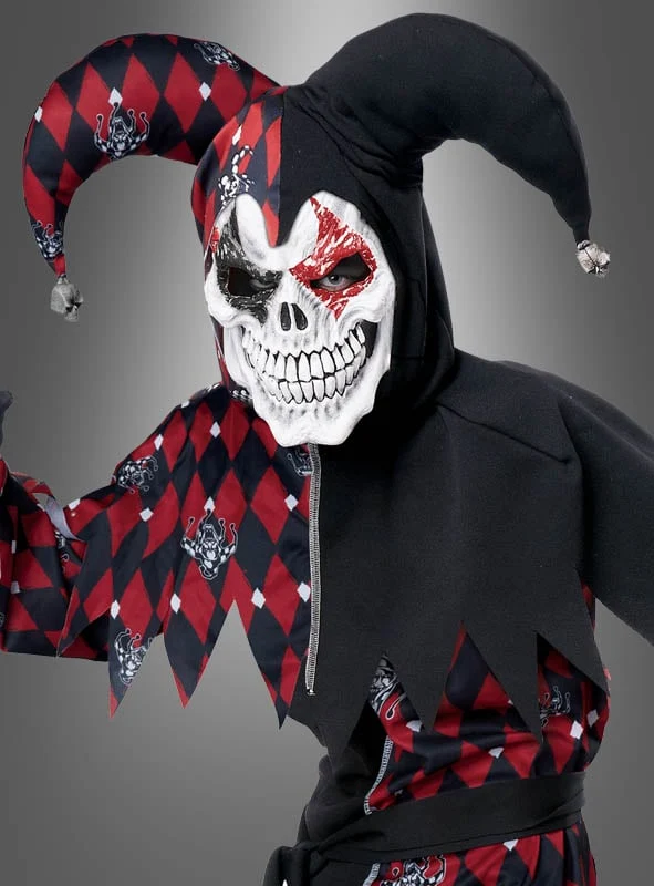 Psycho Jester Hofnarr Kinderkostüm