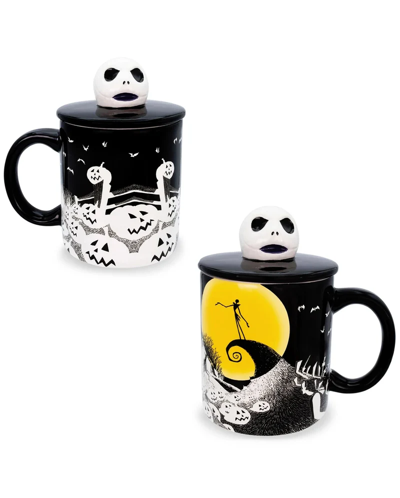 Disney TNBC Jack Skellington Tasse mit Deckel