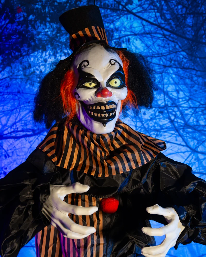 Gloomy der zitternde Clown mit Bewegung, Sound & Licht 170cm