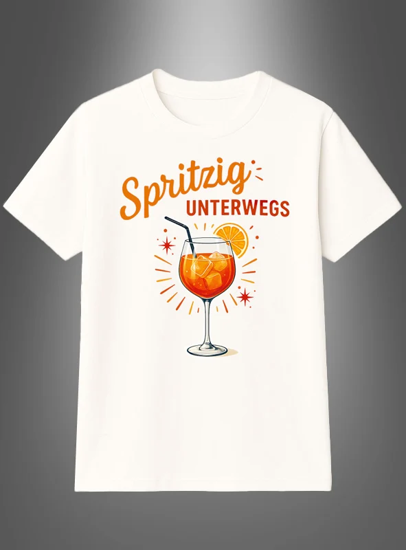 Cocktail T-Shirt Spritzig unterwegs