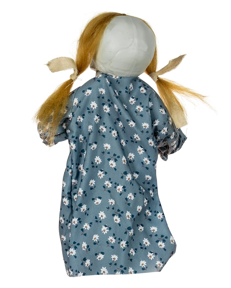 Hüpfendes Totenkopf Baby Girl mit Light & Sound 28cm